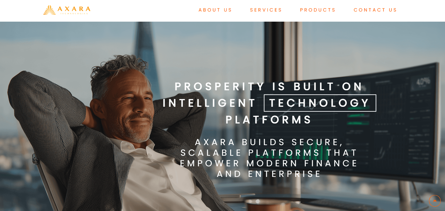 Axara Technologies Website