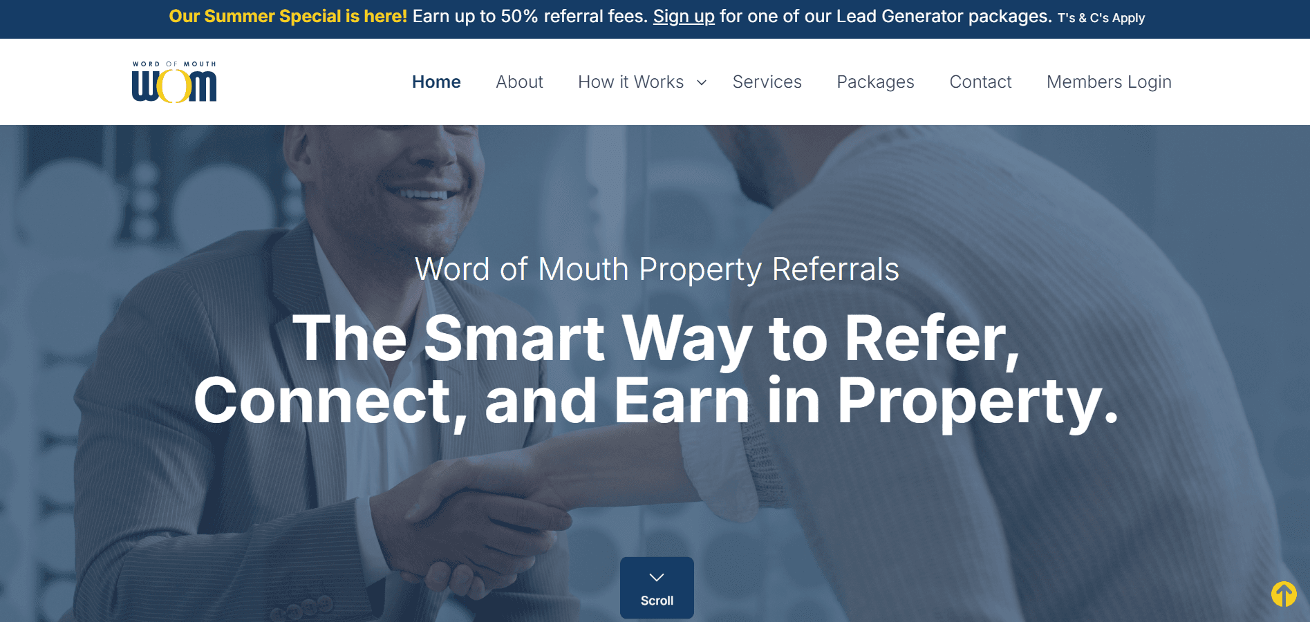 Word of Mouth Website